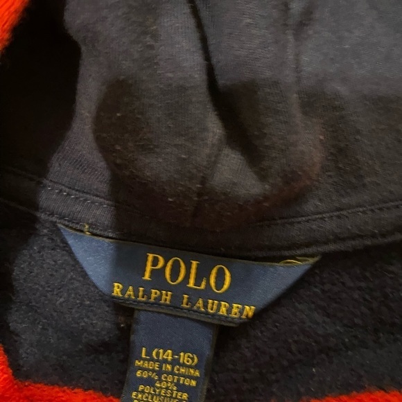 POLO Ralph Lauren Hooded Jacket Youth Large (14-16) (GI) - Picture 8 of 11